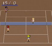 Smash Tennis sur Nintendo Super Nes